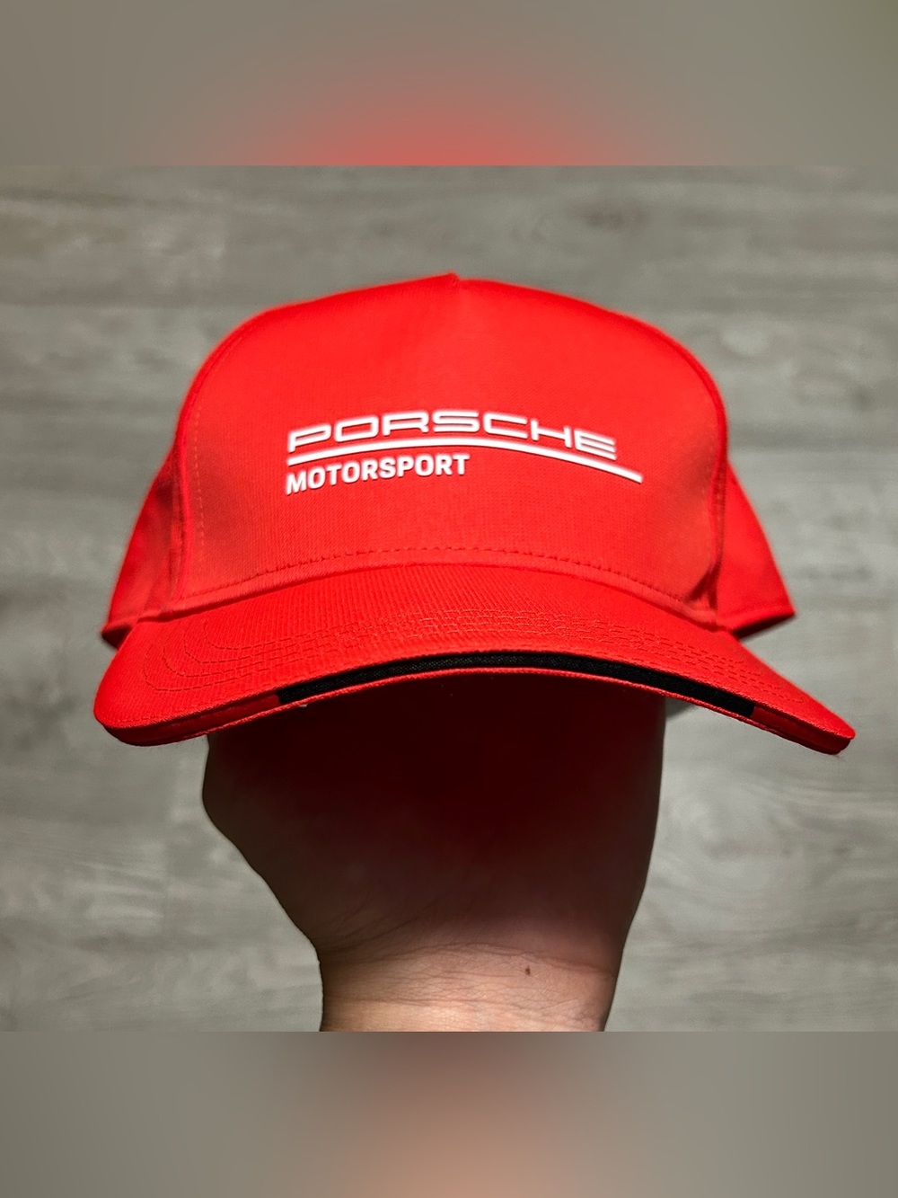 Porsche Motorsport Red Baseball Cap